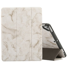 Load image into Gallery viewer, Marble Texture Pattern Horizontal Flip Case for iPad 9.7 (2018) , with Three-folding Holder &amp; Pen Slots, For iPad 9.7 (2018), For iPad 9.7 (2018) &amp; iPad Air &amp; iPad Air 2 &amp; iPad Pro 9.7 &amp; iPad 9.7 2017