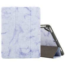 Load image into Gallery viewer, Marble Texture Pattern Horizontal Flip Case for iPad 9.7 (2018) , with Three-folding Holder &amp; Pen Slots, For iPad 9.7 (2018), For iPad 9.7 (2018) &amp; iPad Air &amp; iPad Air 2 &amp; iPad Pro 9.7 &amp; iPad 9.7 2017