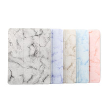 Load image into Gallery viewer, Marble Texture Pattern Horizontal Flip Case for iPad 9.7 (2018) , with Three-folding Holder &amp; Pen Slots