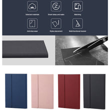 Load image into Gallery viewer, 508A Detachable Bluetooth Keyboard + Horizontal Flip Leather Tablet Case with Holder &amp; Colorful Backlight for iPad Pro 9.7 inch, iPad Air, iPad Air 2, iPad 9.7 inch (2017), iPad 9.7 inch (2018), 508A Champagne Gold, 508A Blue