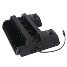 Load image into Gallery viewer, DOBE TP4-882 3 in 1 Game Console Cooling Fan + Game Storage Slots + Game Controller Charging Dock for Sony PS4 / PS4 Pro / PS4 Slim, For PS4 / PS4 Pro / PS4 Slim
