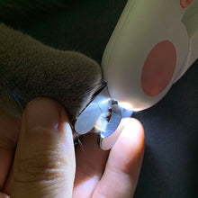 Load image into Gallery viewer, Pet Cat and Dog LED Light Nail Clippers, Pink, Blue