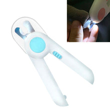 Load image into Gallery viewer, Pet Cat and Dog LED Light Nail Clippers, Pink, Blue
