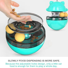 Load image into Gallery viewer, Pet Toy Cat Shaking Food Ball Tumbler Toy Ball