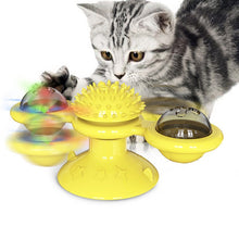 Load image into Gallery viewer, Pet Toy Cat Turntable Funny Cat Toy Scratch Scratching