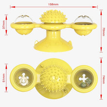 Load image into Gallery viewer, Pet Toy Cat Turntable Funny Cat Toy Scratch Scratching
