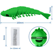 Load image into Gallery viewer, Catnip Fish Bite Teething Stick Funny Cat Toy Pet Toothbrush, Catnip Fish