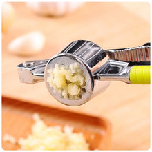 Load image into Gallery viewer, Multi-function Stainless Steel Garlic Presses Garlic Squeezer Tool Crusher Garlic Ginger Grater Nutcracker Kitchen Tool, Stainless Steel 2