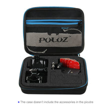 Load image into Gallery viewer, PULUZ Waterproof Carrying and Travel Case for for GoPro, Insta360, DJI and Other Action Cameras Accessories, Medium Size: 23cm x 17cm x 7cm, US Stock Black, UK Stock Black, For GoPro, Size: 23cm x 17cm x 7cm