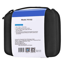 Load image into Gallery viewer, PULUZ Waterproof Carrying and Travel Case for for GoPro, Insta360, DJI and Other Action Cameras Accessories, Medium Size: 23cm x 17cm x 7cm, US Stock Black, UK Stock Black, For GoPro, Size: 23cm x 17cm x 7cm