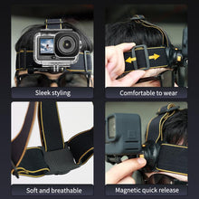 Load image into Gallery viewer, PULUZ Magnetic Quick-release Head Strap Harness Belt, Head Strap