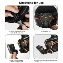 Load image into Gallery viewer, PULUZ Magnetic Quick Release Motorcycle Helmet Chin Strap Mount, Helmet Chin Strap