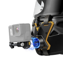 Load image into Gallery viewer, PULUZ Magnetic Quick Release Motorcycle Helmet Chin Strap Mount, Helmet Chin Strap