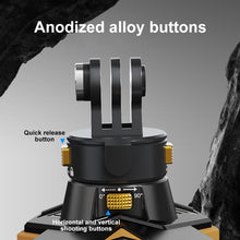 Load image into Gallery viewer, PULUZ Magnetic Quick Release Motorcycle Helmet Chin Strap Mount, Helmet Chin Strap