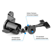 Load image into Gallery viewer, PULUZ Motorcycle Rearview Mirror Aluminum Alloy Action Camera Holder Mount, Rearview Mirror Mount