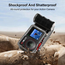 Load image into Gallery viewer, For DJI Osmo Action 5 Pro / 4 / 3 PULUZ Metal Camera Cage Expansion Adapter with Handle Grip, For DJI Osmo Action 5 Pro / 4 / 3