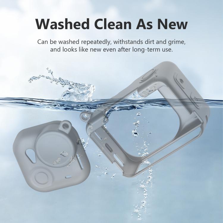 For Insta360 GO Ultra PULUZ 2 in 1 Silicone Expansion Module Body & Lens Cover, For Insta360 GO Ultra