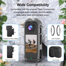 Load image into Gallery viewer, For Insta360 X4 Air PULUZ Metal Protective Cage Rig Housing Frame with Expand Cold Shoe Base, For Insta360 X4 Air