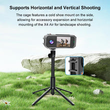 Load image into Gallery viewer, For Insta360 X4 Air PULUZ Metal Protective Cage Rig Housing Frame with Expand Cold Shoe Base, For Insta360 X4 Air