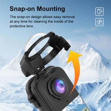 Load image into Gallery viewer, For Insta360 X4 Air PULUZ Snap-on Optical Tempered Glass Lens Guard Protective Cover, For Insta360 X4 Air