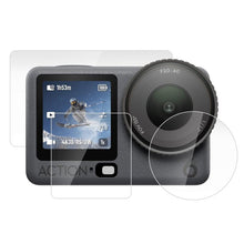 Load image into Gallery viewer, For DJI Osmo Action 6 / 6 Pro PULUZ Lens + Front and Back Screen Tempered Glass Film, Tempered Glass Film