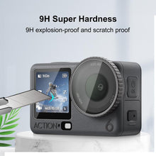 Load image into Gallery viewer, For DJI Osmo Action 6 / 6 Pro PULUZ Lens + Front and Back Screen Tempered Glass Film, Tempered Glass Film