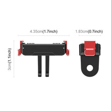 Load image into Gallery viewer, For DJI Osmo Action 6 / Nano PULUZ Two Claw Plastic Magnetic Quick Release Base Mount, Two Claw Quick-Release Base