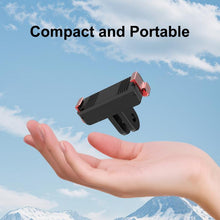 Load image into Gallery viewer, For DJI Osmo Action 6 / Nano PULUZ Two Claw Plastic Magnetic Quick Release Base Mount, Two Claw Quick-Release Base