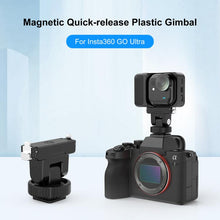 Load image into Gallery viewer, For Insta360 GO  UItra PULUZ Plastic Gimbal Magnetic Quick Release Base Mount, Gimbal Quick Release Base