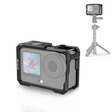 Load image into Gallery viewer, For DJI Osmo Action 6 PULUZ Metal Cage Frame with Cold Shoe, Metal Cage