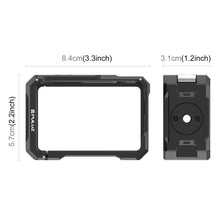 Load image into Gallery viewer, For DJI Osmo Action 6 PULUZ Metal Cage Frame with Cold Shoe, Metal Cage