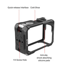Load image into Gallery viewer, For DJI Osmo Action 6 PULUZ Metal Cage Frame with Cold Shoe, Metal Cage