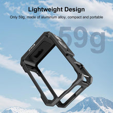 Load image into Gallery viewer, For DJI Osmo Action 6 PULUZ Metal Cage Frame with Cold Shoe, Metal Cage