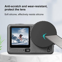 Load image into Gallery viewer, For DJI Osmo Action 6 PULUZ Silicone Lens Cap with Strap, Silicone Lens Cap