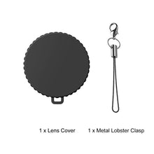 Load image into Gallery viewer, For DJI Osmo Action 6 PULUZ Silicone Lens Cap with Strap, Silicone Lens Cap
