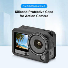 Load image into Gallery viewer, For DJI Osmo Action 6 PULUZ Silicone Protective Cover with Wrist Strap &amp; Lens Cap, Silicone Protective Cover