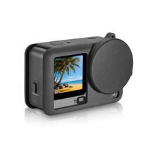 Load image into Gallery viewer, For DJI Osmo Action 6 PULUZ Silicone Protective Cover with Wrist Strap &amp; Lens Cap, Silicone Protective Cover