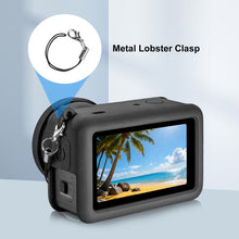 Load image into Gallery viewer, For DJI Osmo Action 6 PULUZ Silicone Protective Cover with Wrist Strap &amp; Lens Cap, Silicone Protective Cover