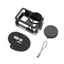 Load image into Gallery viewer, For DJI Osmo Action 6 PULUZ Silicone Protective Cover with Wrist Strap &amp; Lens Cap, Silicone Protective Cover