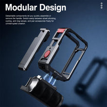 Load image into Gallery viewer, For DJI Osmo Action 6 PULUZ Metal Camera Cage Expansion Adapter with Handle Grip, For DJI Osmo Action 6