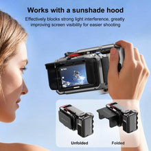 Load image into Gallery viewer, For DJI Osmo Action 6 PULUZ Metal Camera Cage Expansion Adapter with Handle Grip, For DJI Osmo Action 6