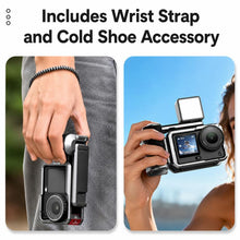 Load image into Gallery viewer, For DJI Osmo Action 6 PULUZ Metal Camera Cage Expansion Adapter with Handle Grip, For DJI Osmo Action 6