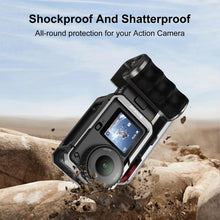 Load image into Gallery viewer, For DJI Osmo Action 6 PULUZ Metal Camera Cage Expansion Adapter with Handle Grip, For DJI Osmo Action 6