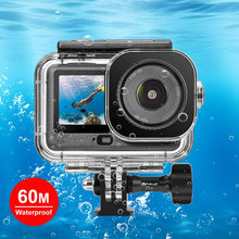 Load image into Gallery viewer, For DJI Osmo Action 6 PULUZ 60m / 196ft Underwater Waterproof Diving Shell with Invisible Adapter &amp; Long Screw, Waterproof Shell
