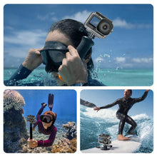Load image into Gallery viewer, For DJI Osmo Action 6 PULUZ 60m / 196ft Underwater Waterproof Diving Shell with Invisible Adapter &amp; Long Screw, Waterproof Shell