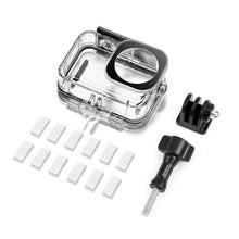 Load image into Gallery viewer, For DJI Osmo Action 6 PULUZ 60m / 196ft Underwater Waterproof Diving Shell with Invisible Adapter &amp; Long Screw, Waterproof Shell