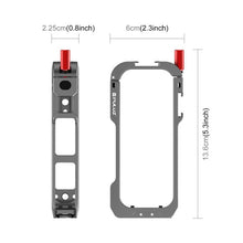 Load image into Gallery viewer, For Insta360 X4 Air PULUZ Metal Protective Cage Expansion Frame with Cold Shoe Bases &amp; Lens Cover, For Insta360 X4 Air Lens Cover