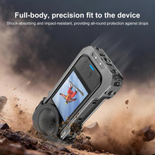 Load image into Gallery viewer, For Insta360 X4 Air PULUZ Metal Protective Cage Expansion Frame with Cold Shoe Bases &amp; Lens Cover, For Insta360 X4 Air Lens Cover