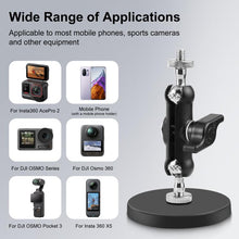 Load image into Gallery viewer, PULUZ Magnetic Pea-Style Clip Mount Holder with Mount Adapter &amp; Long Screw, Magnetic Pea-Style Clip