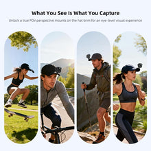 Load image into Gallery viewer, For Insta360 GO Ultra PULUZ Baseball Hat Clip Camera POV Vlog Mount, For Insta360 GO Ultra Hat Clip